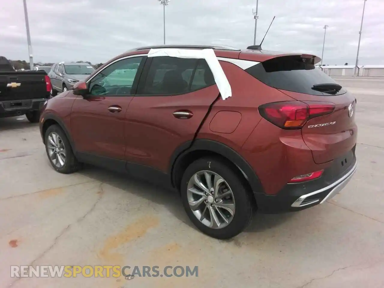 2 Photograph of a damaged car KL4MMFSL3MB076378 BUICK ENCORE 2021