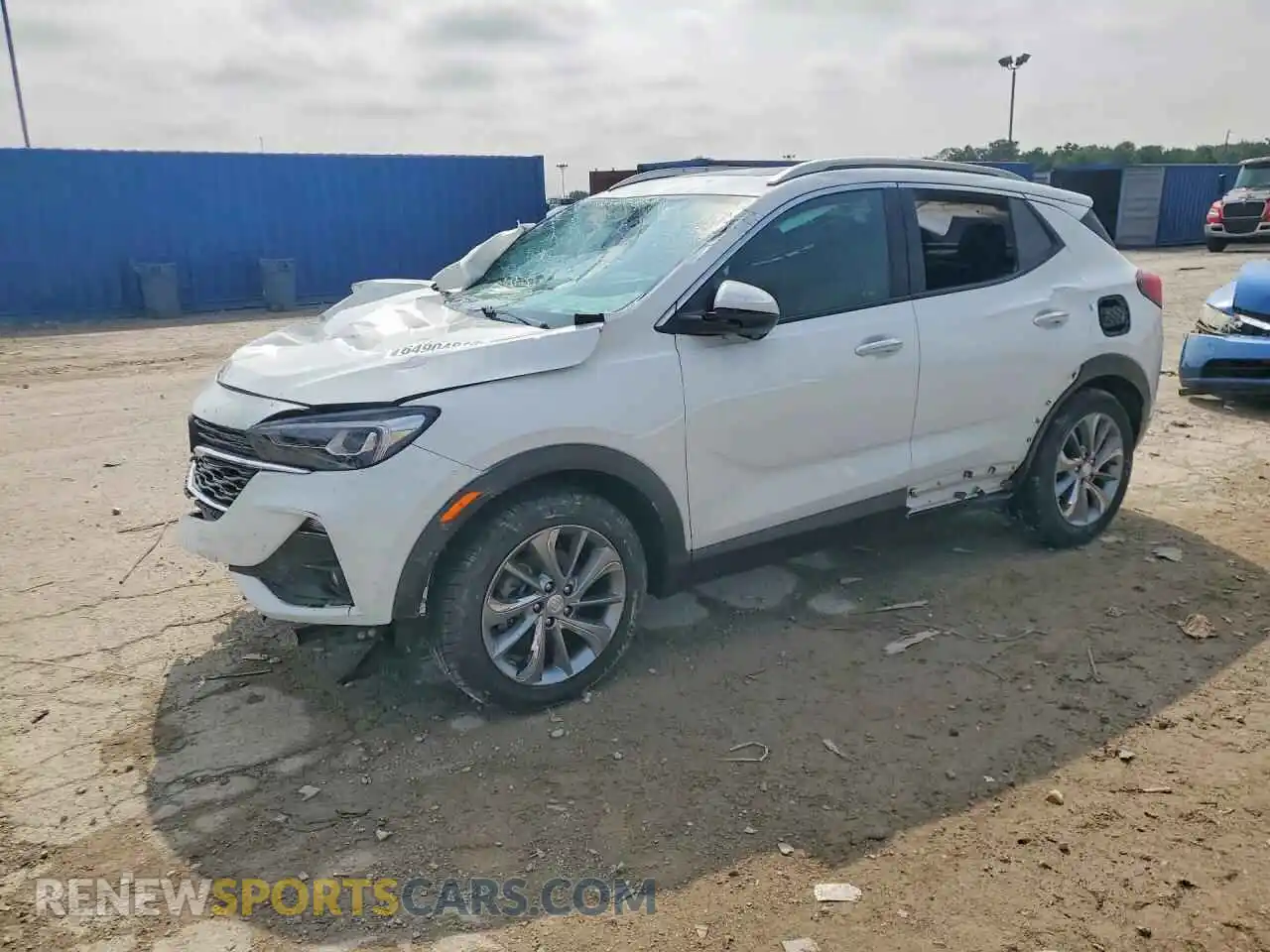 1 Photograph of a damaged car KL4MMFSL5MB153073 BUICK ENCORE 2021