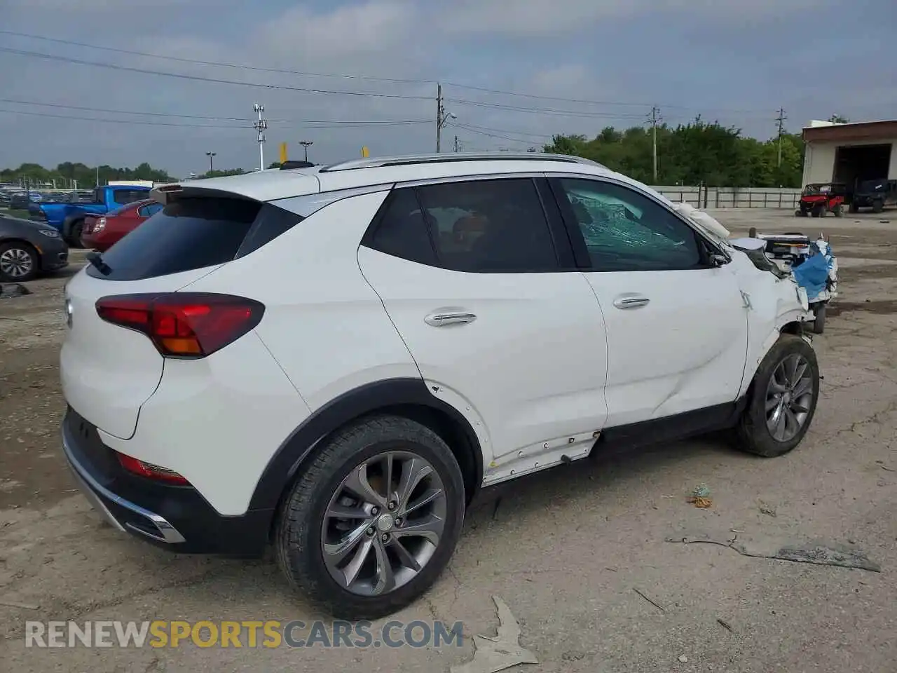 3 Photograph of a damaged car KL4MMFSL5MB153073 BUICK ENCORE 2021