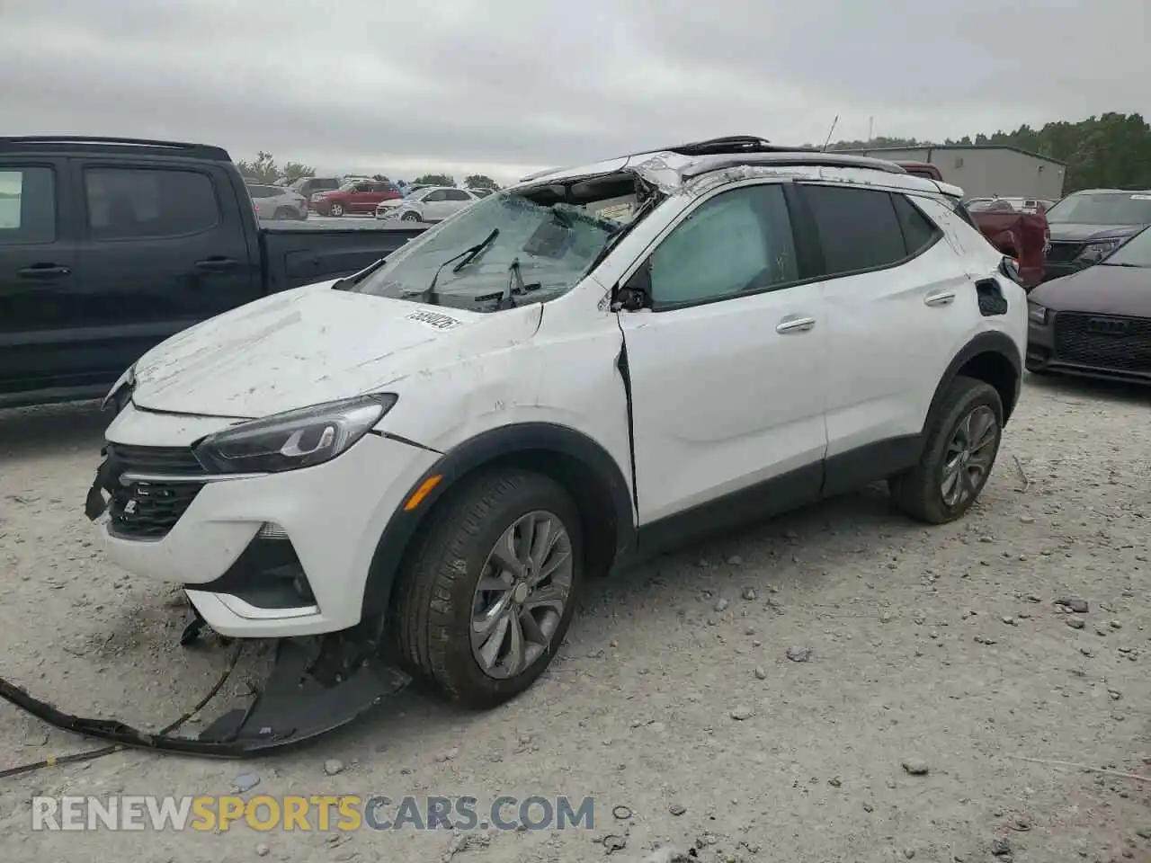1 Фотография поврежденного автомобиля KL4MMFSL6MB082756 BUICK ENCORE 2021