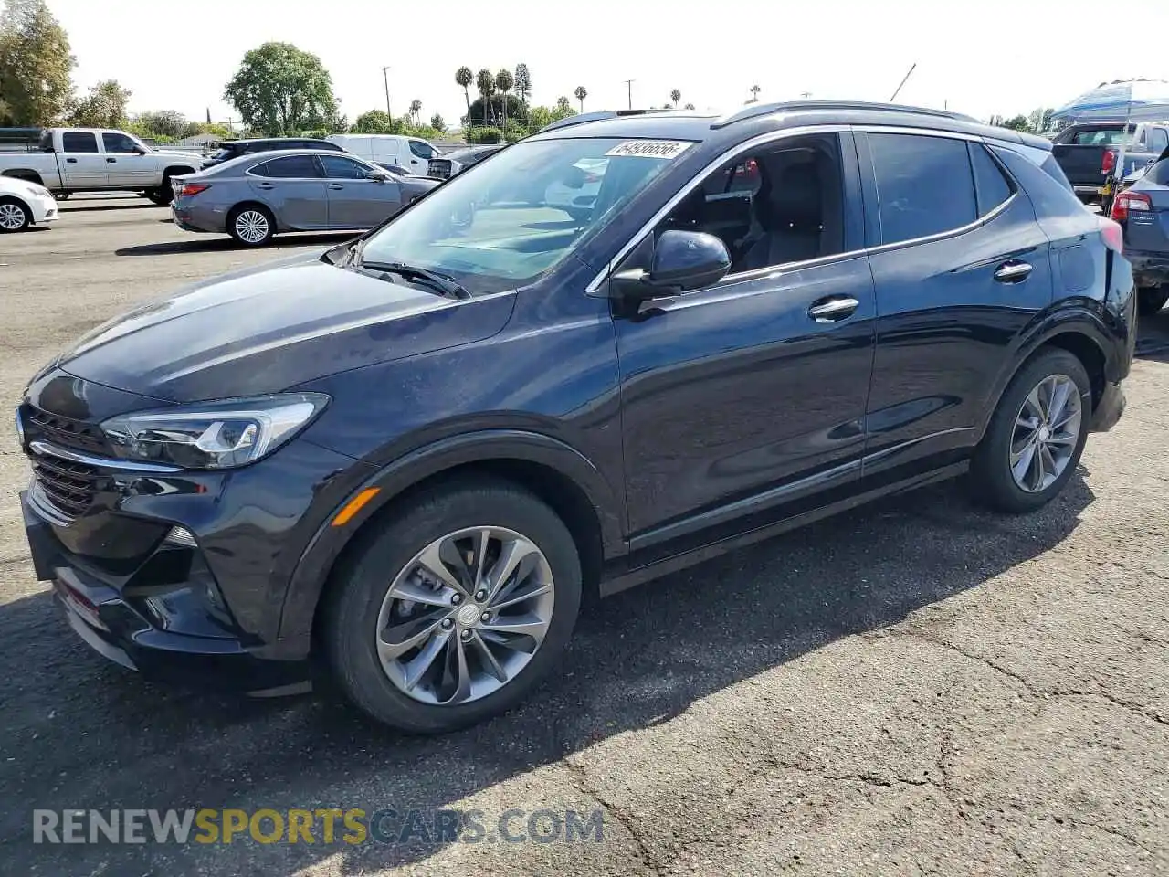 1 Photograph of a damaged car KL4MMFSL6MB103668 BUICK ENCORE 2021