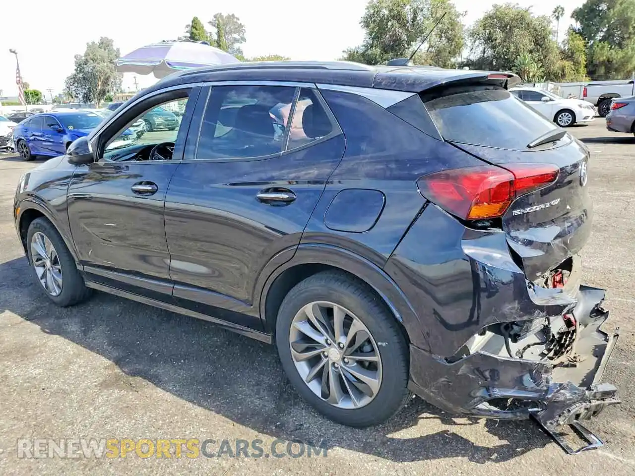 2 Photograph of a damaged car KL4MMFSL6MB103668 BUICK ENCORE 2021