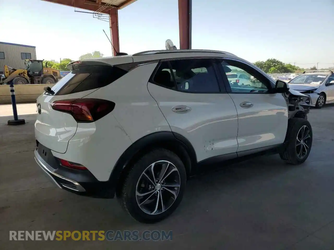 3 Photograph of a damaged car KL4MMFSL6MB154782 BUICK ENCORE 2021