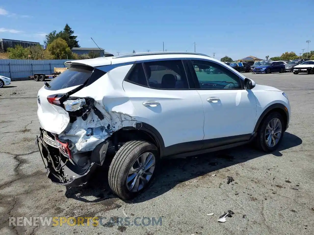 3 Photograph of a damaged car KL4MMFSL6MB155012 BUICK ENCORE 2021