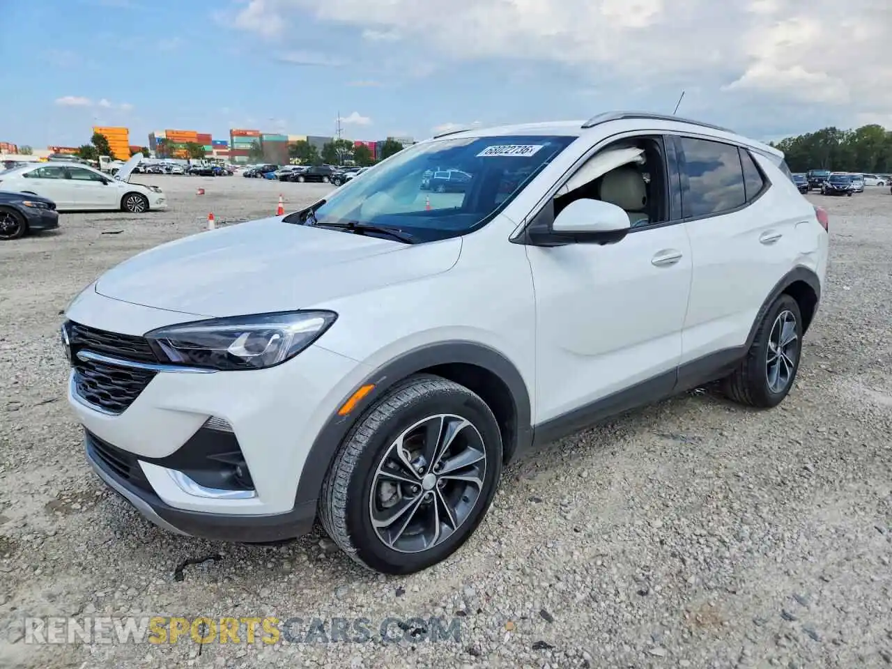 1 Фотография поврежденного автомобиля KL4MMGSL0MB153438 BUICK ENCORE 2021