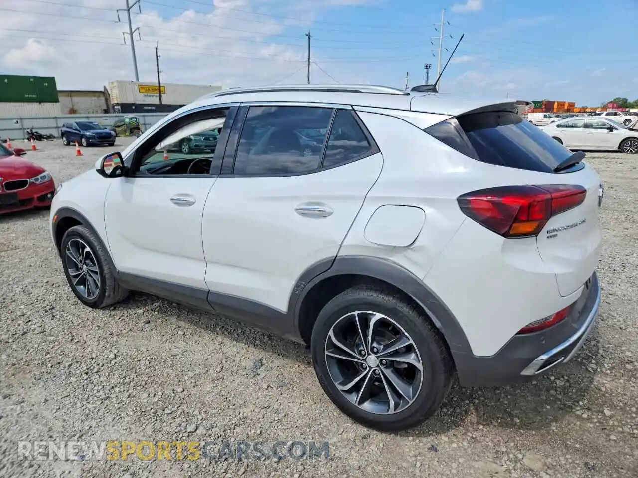 2 Фотография поврежденного автомобиля KL4MMGSL0MB153438 BUICK ENCORE 2021