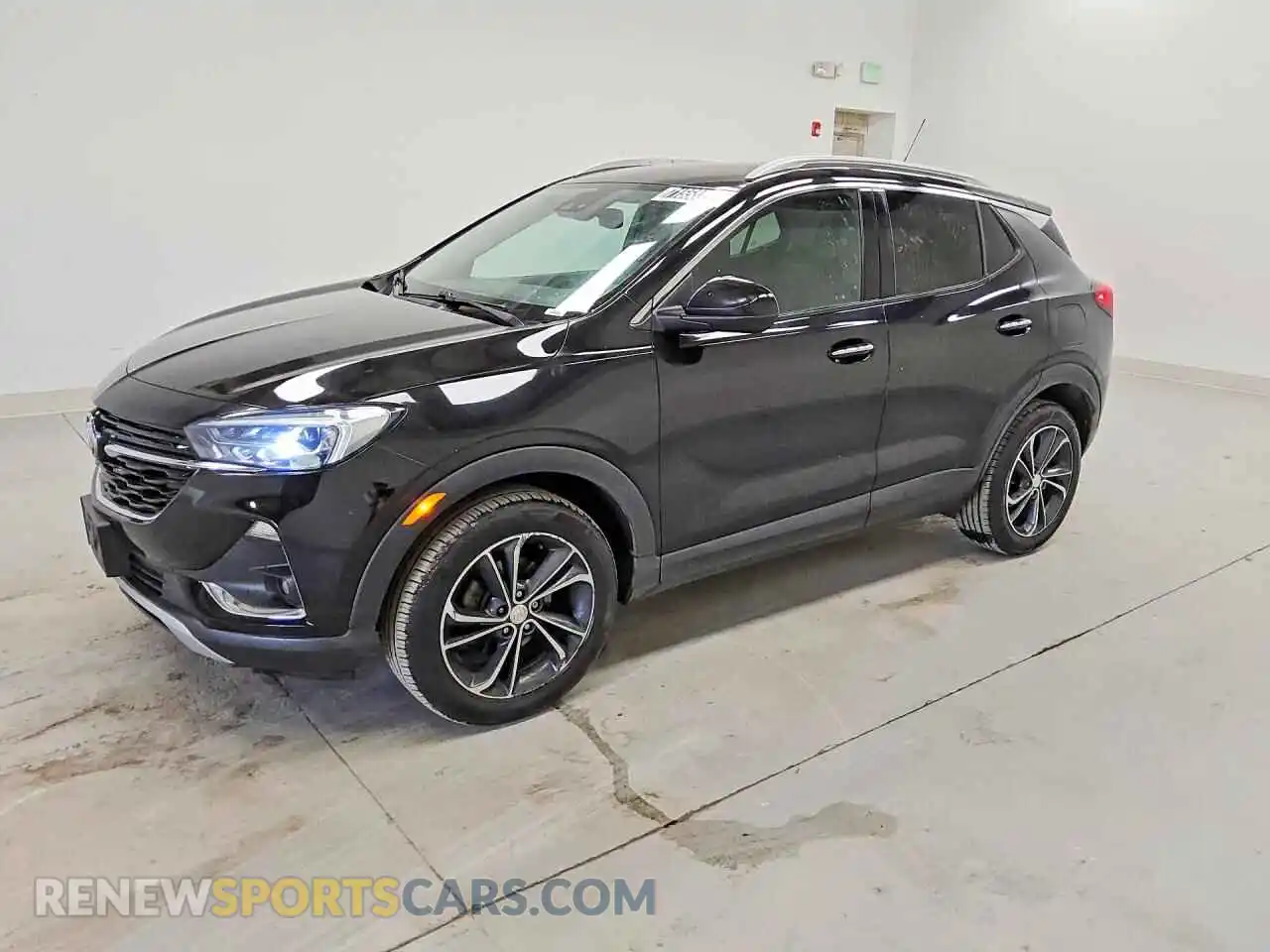 1 Photograph of a damaged car KL4MMGSL1MB154355 BUICK ENCORE 2021