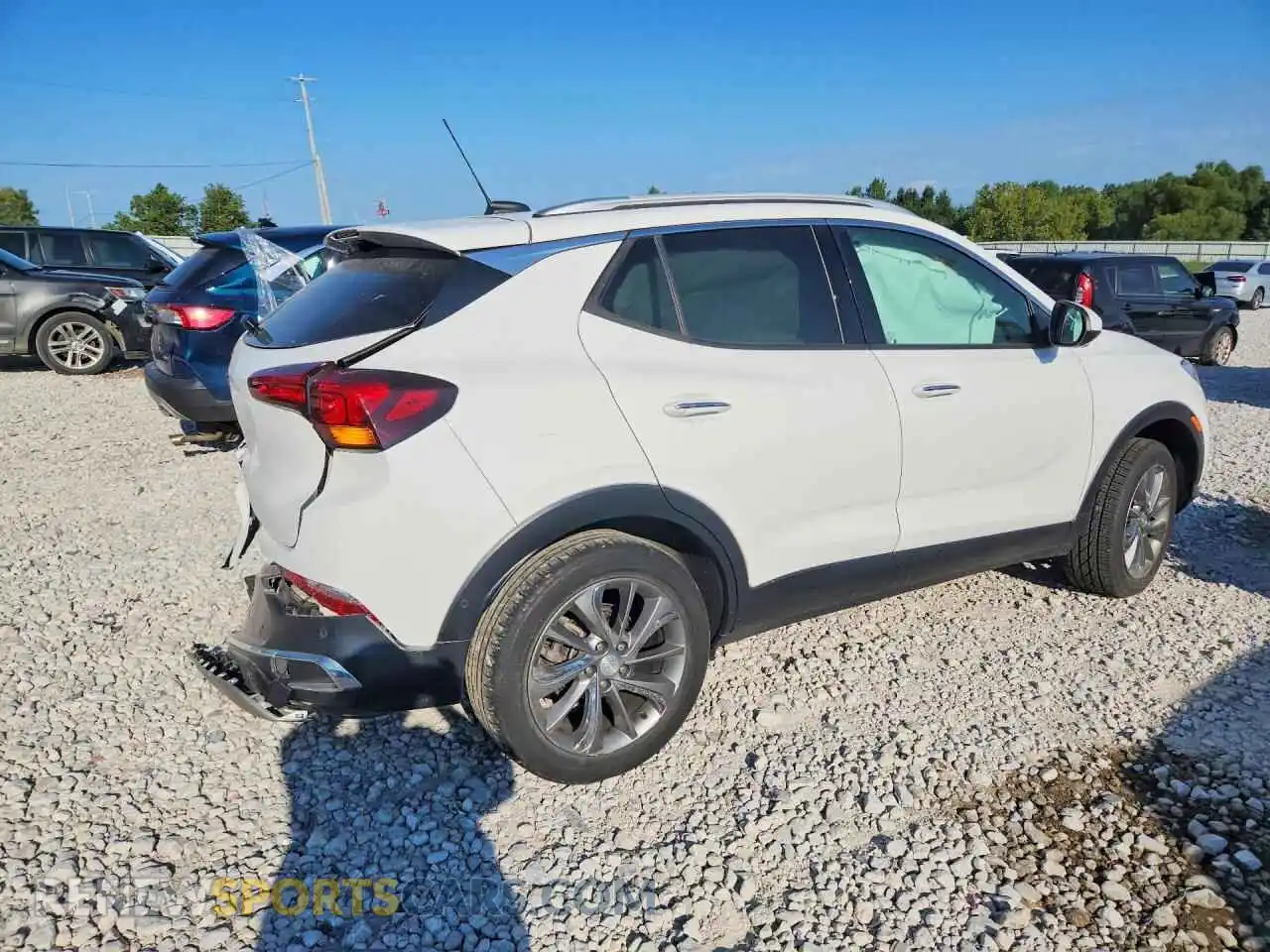 3 Photograph of a damaged car KL4MMGSL1MB157823 BUICK ENCORE 2021