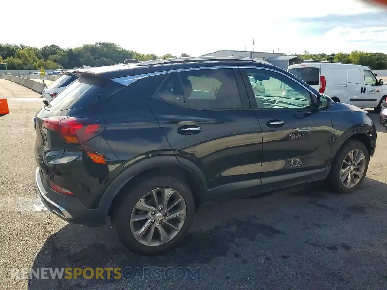 3 Photograph of a damaged car KL4MMGSL4MB171408 BUICK ENCORE 2021
