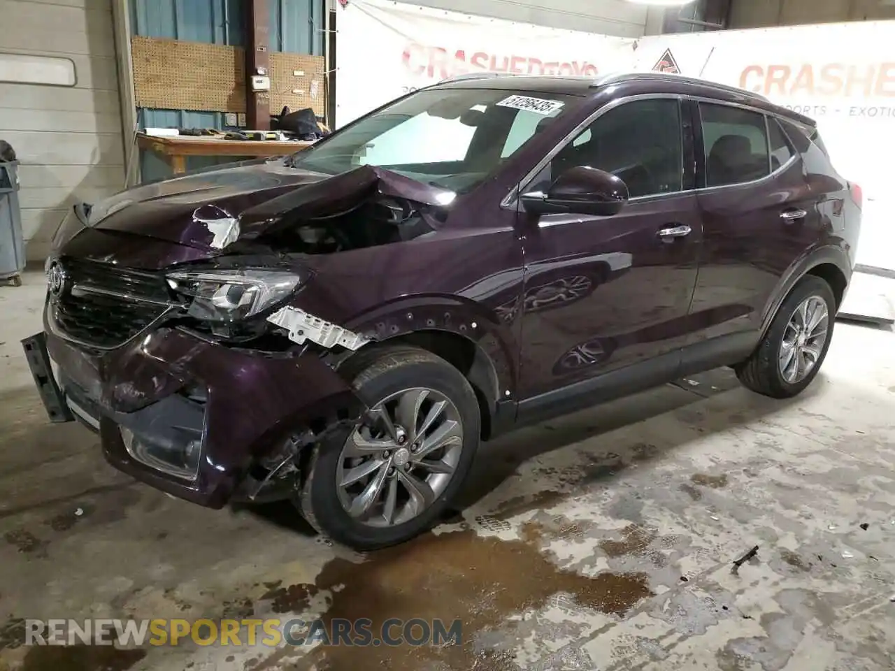 1 fotografías del automóvil dañado KL4MMGSL5MB150213 BUICK ENCORE 2021