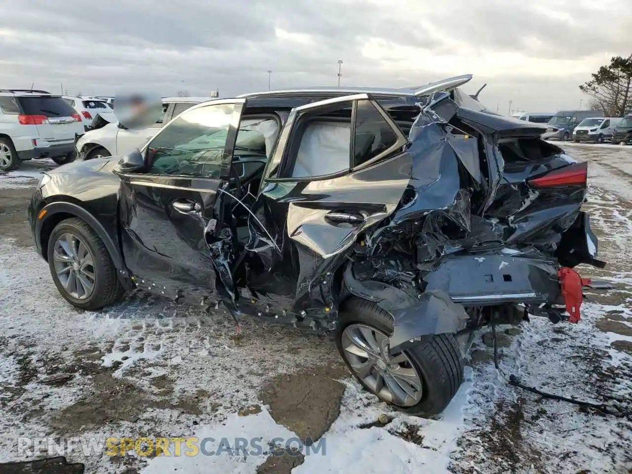2 Photograph of a damaged car KL4MMGSL5MB159137 BUICK ENCORE 2021