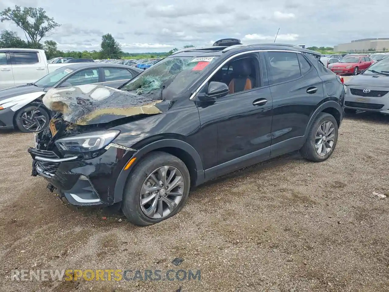 1 Фотография поврежденного автомобиля KL4MMGSL6MB165271 BUICK ENCORE 2021