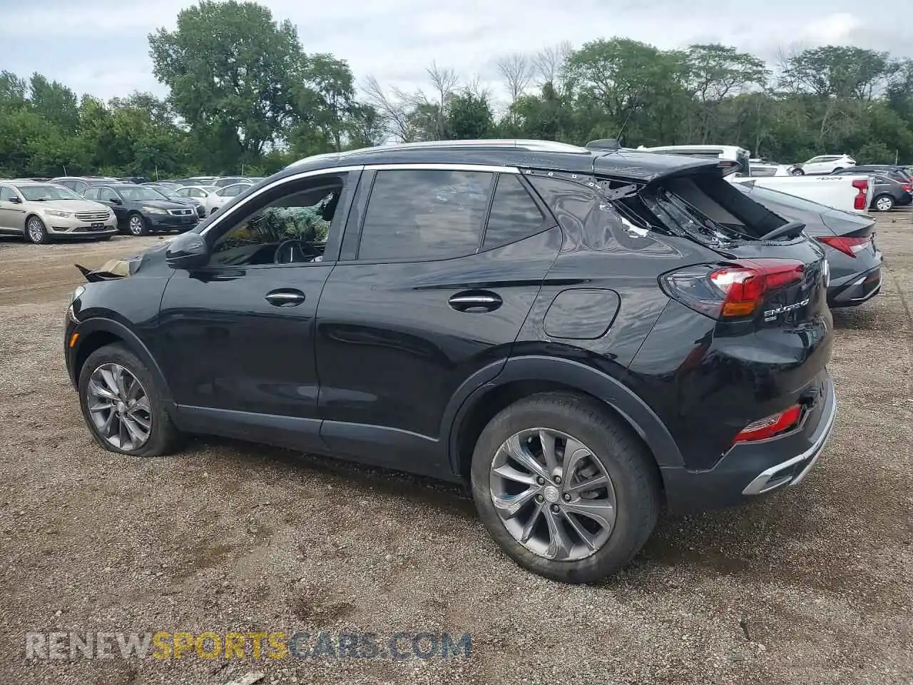 2 Фотография поврежденного автомобиля KL4MMGSL6MB165271 BUICK ENCORE 2021