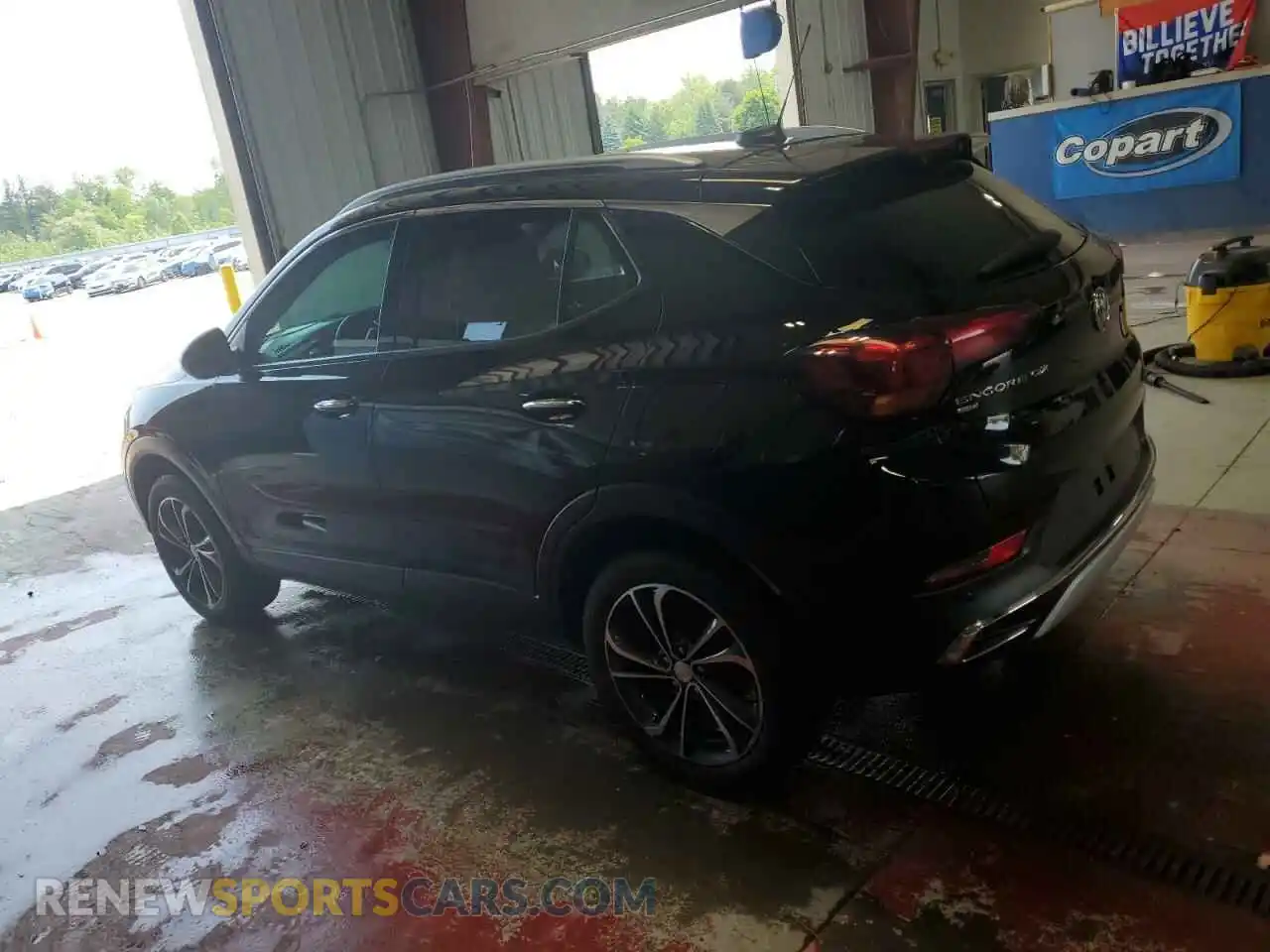 2 Photograph of a damaged car KL4MMGSL9MB182081 BUICK ENCORE 2021