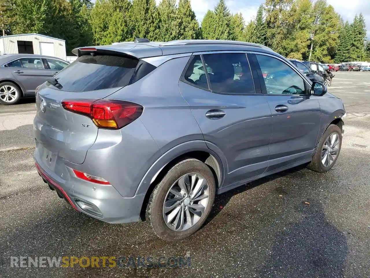 3 Photograph of a damaged car KL4MMGSLXMB163801 BUICK ENCORE 2021