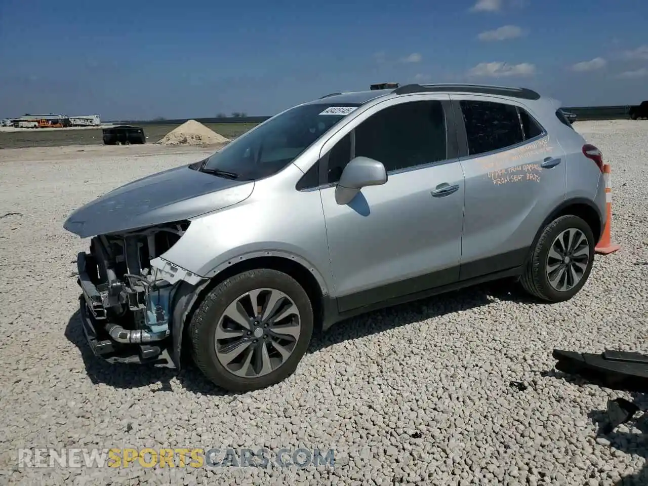 1 Photograph of a damaged car KL4CJASM0NB501251 BUICK ENCORE 2022