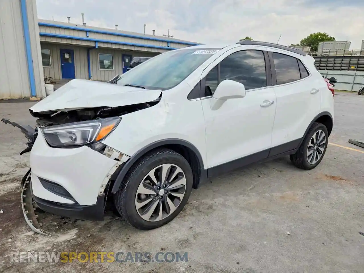 1 Photograph of a damaged car KL4CJASM1NB507222 BUICK ENCORE 2022