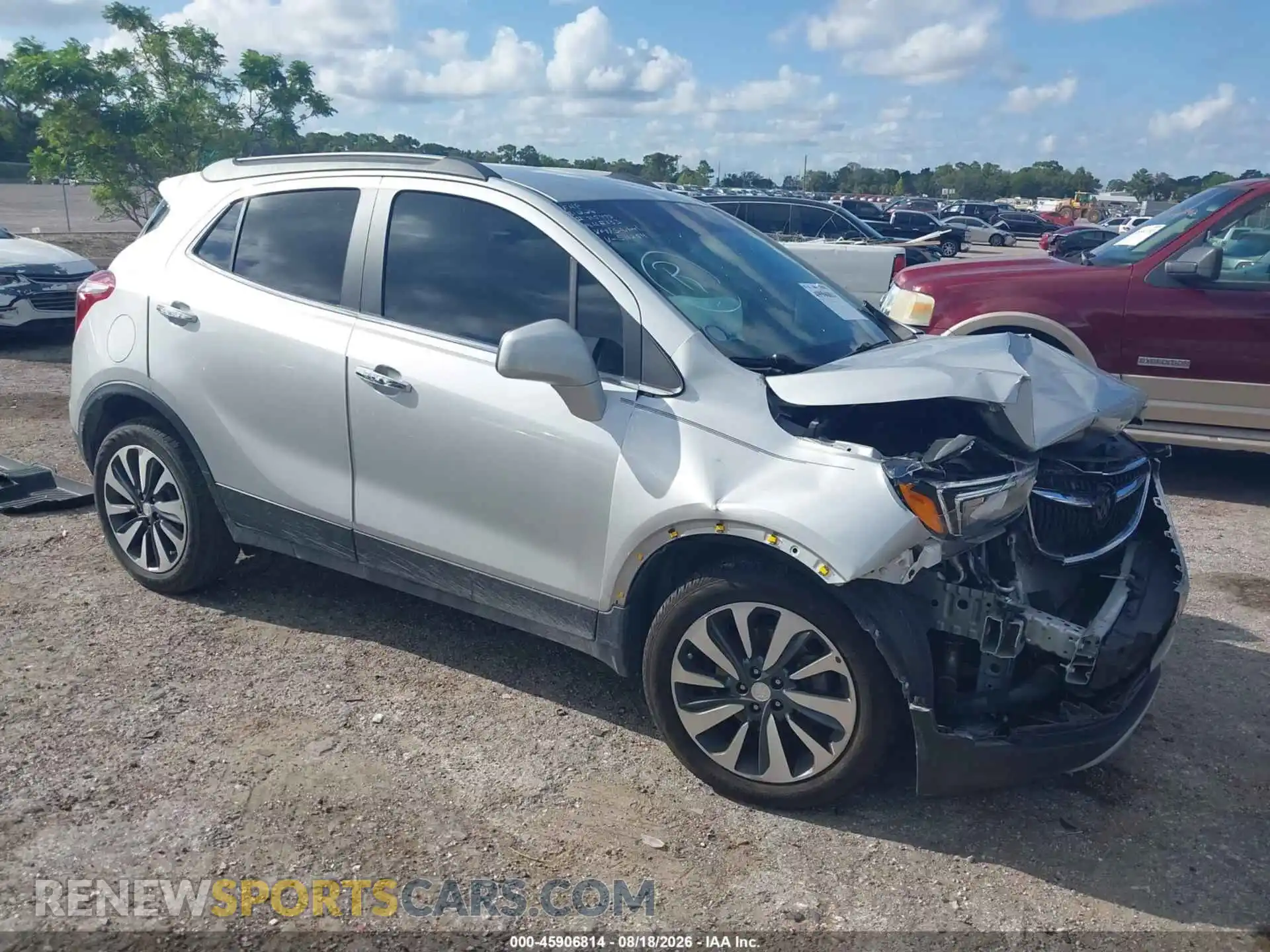 1 Photograph of a damaged car KL4CJASM1NB511254 BUICK ENCORE 2022