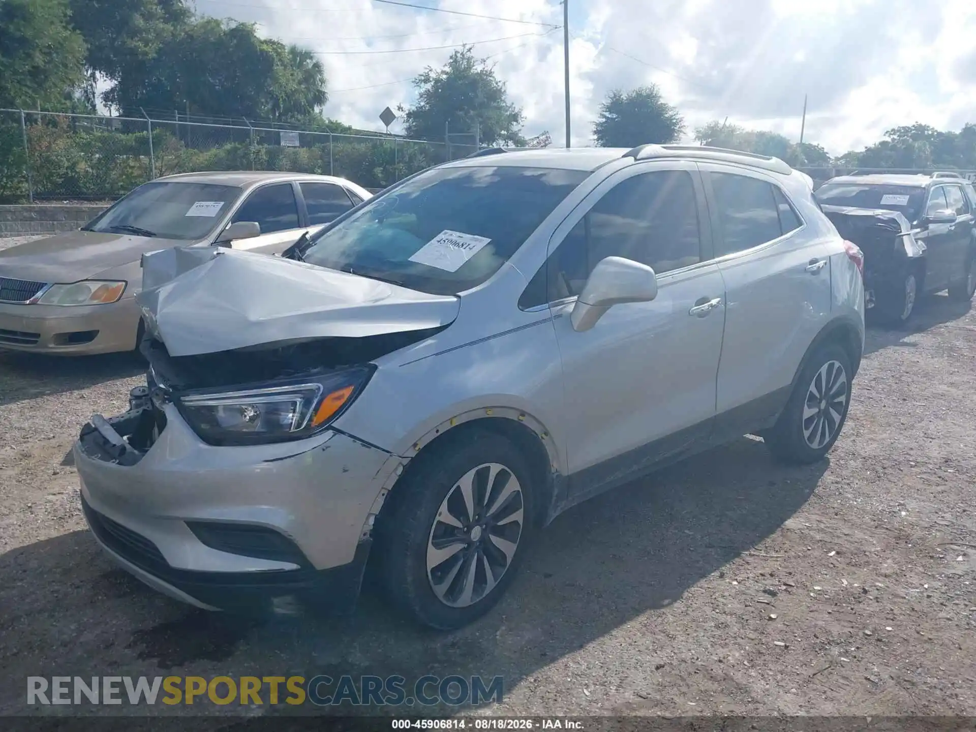 2 Photograph of a damaged car KL4CJASM1NB511254 BUICK ENCORE 2022