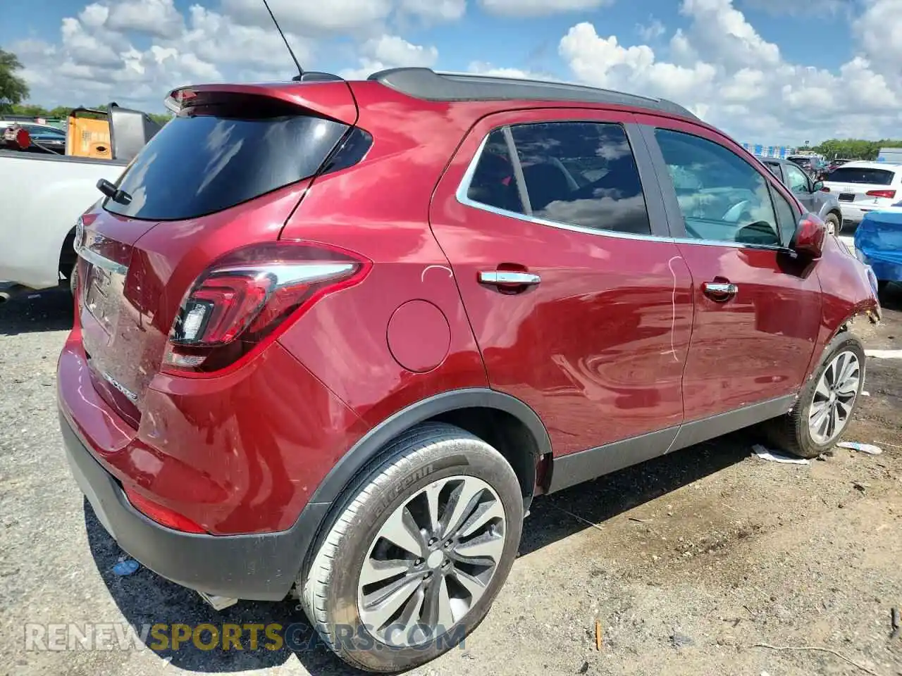 3 Photograph of a damaged car KL4CJASM1NB546747 BUICK ENCORE 2022