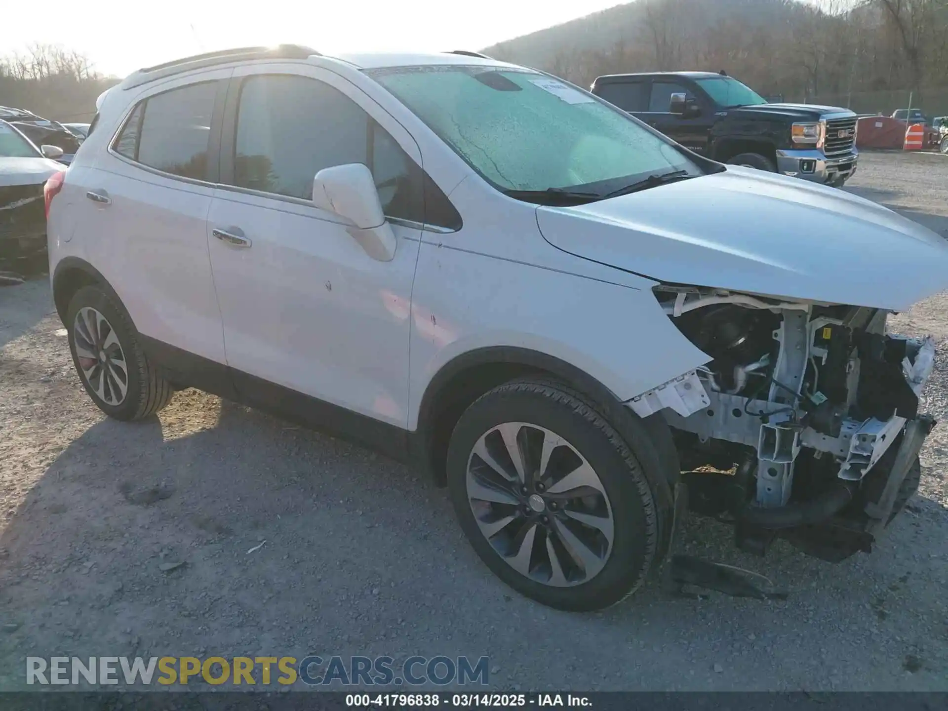 1 Photograph of a damaged car KL4CJASM4NB551876 BUICK ENCORE 2022