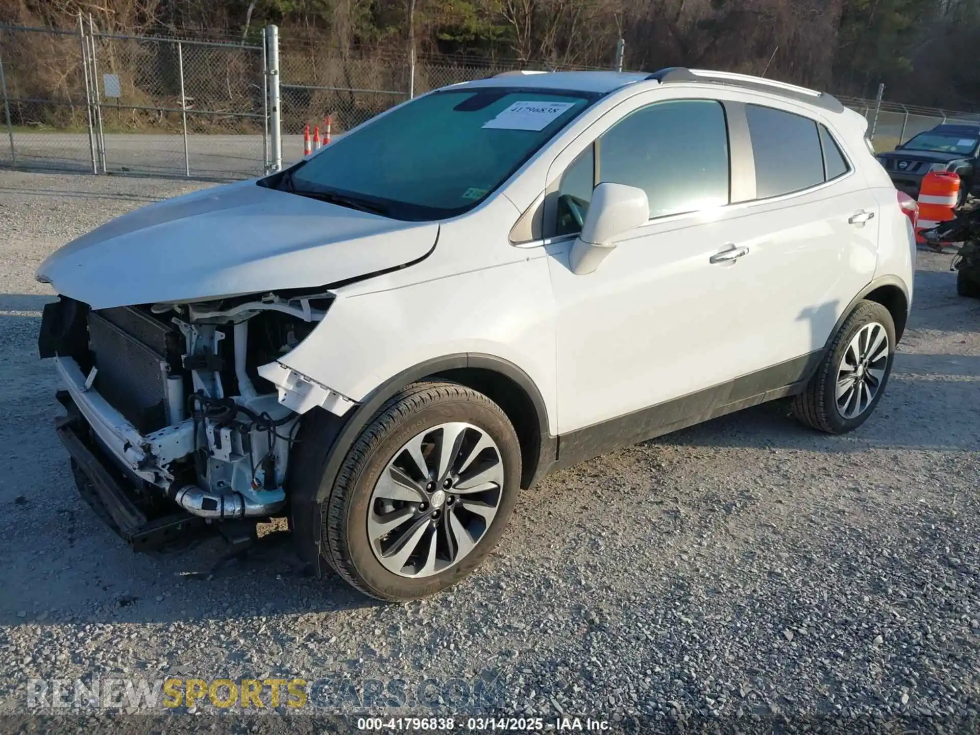 2 Photograph of a damaged car KL4CJASM4NB551876 BUICK ENCORE 2022