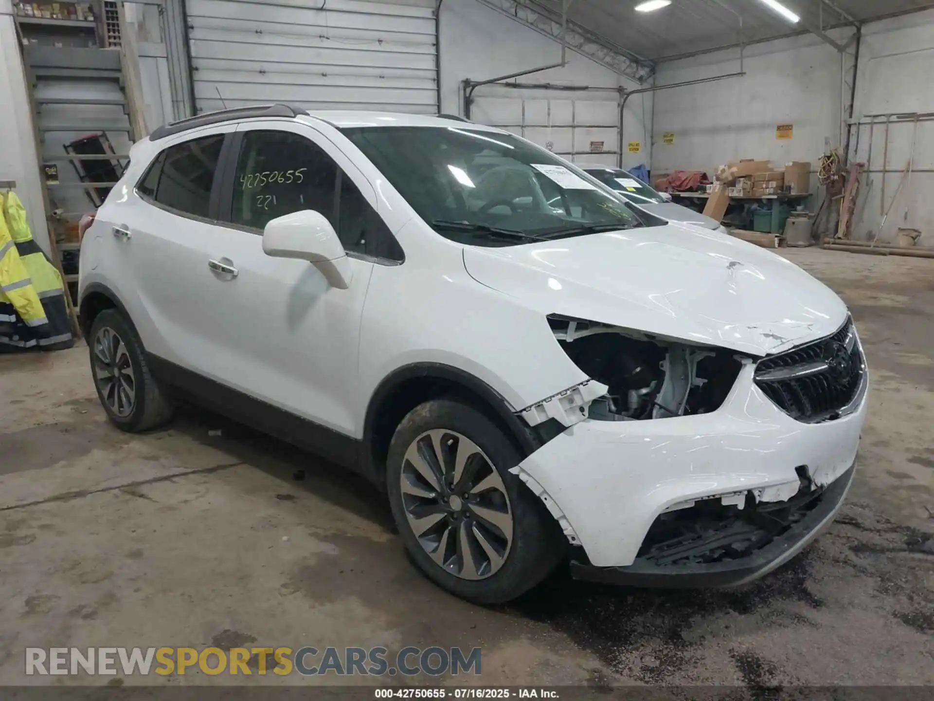 1 fotografías del automóvil dañado KL4CJASM5NB525478 BUICK ENCORE 2022