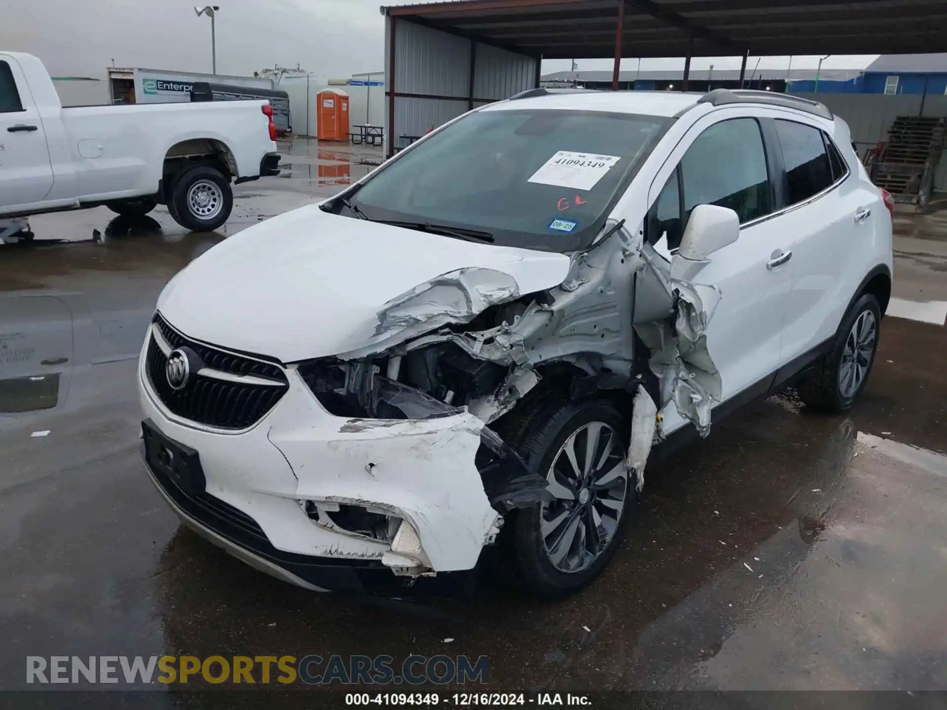 2 Photograph of a damaged car KL4CJASM6NB541740 BUICK ENCORE 2022