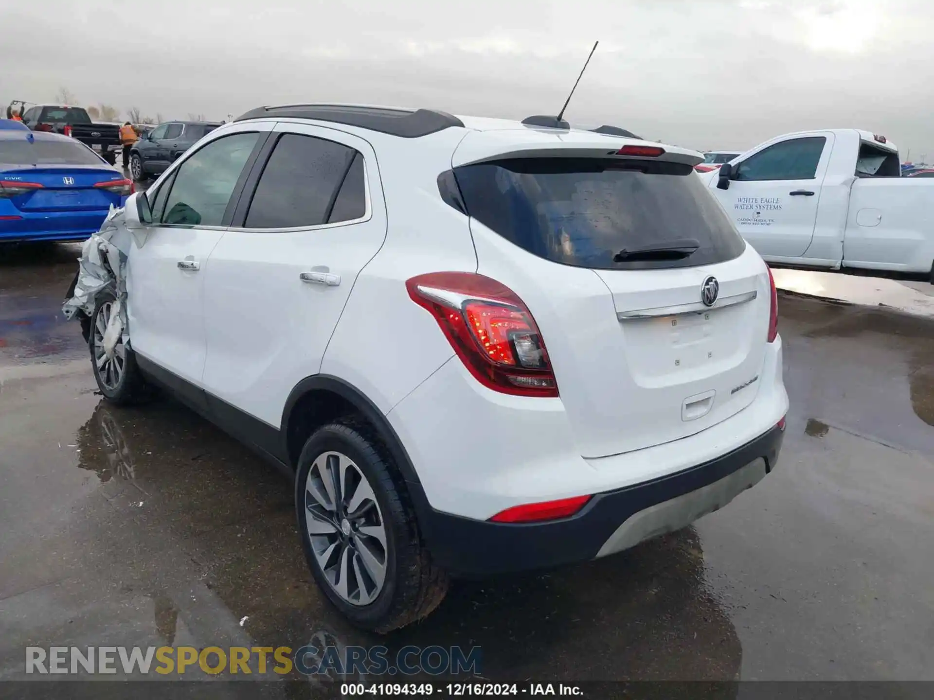 3 Photograph of a damaged car KL4CJASM6NB541740 BUICK ENCORE 2022