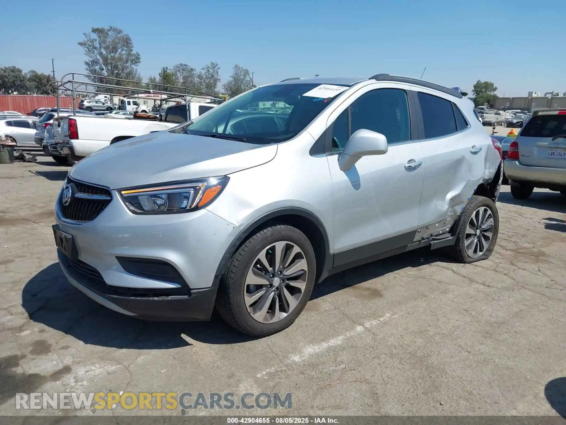 2 Photograph of a damaged car KL4CJASM6NB548574 BUICK ENCORE 2022