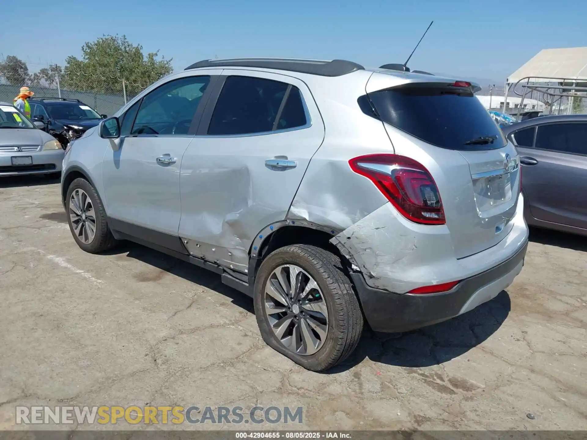 3 Photograph of a damaged car KL4CJASM6NB548574 BUICK ENCORE 2022
