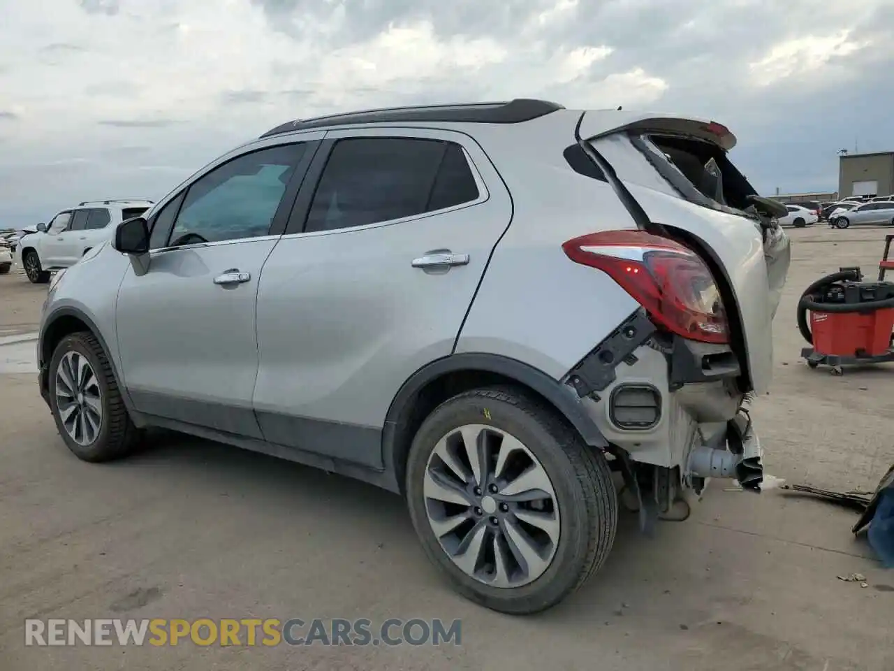 2 Photograph of a damaged car KL4CJASM7NB555534 BUICK ENCORE 2022