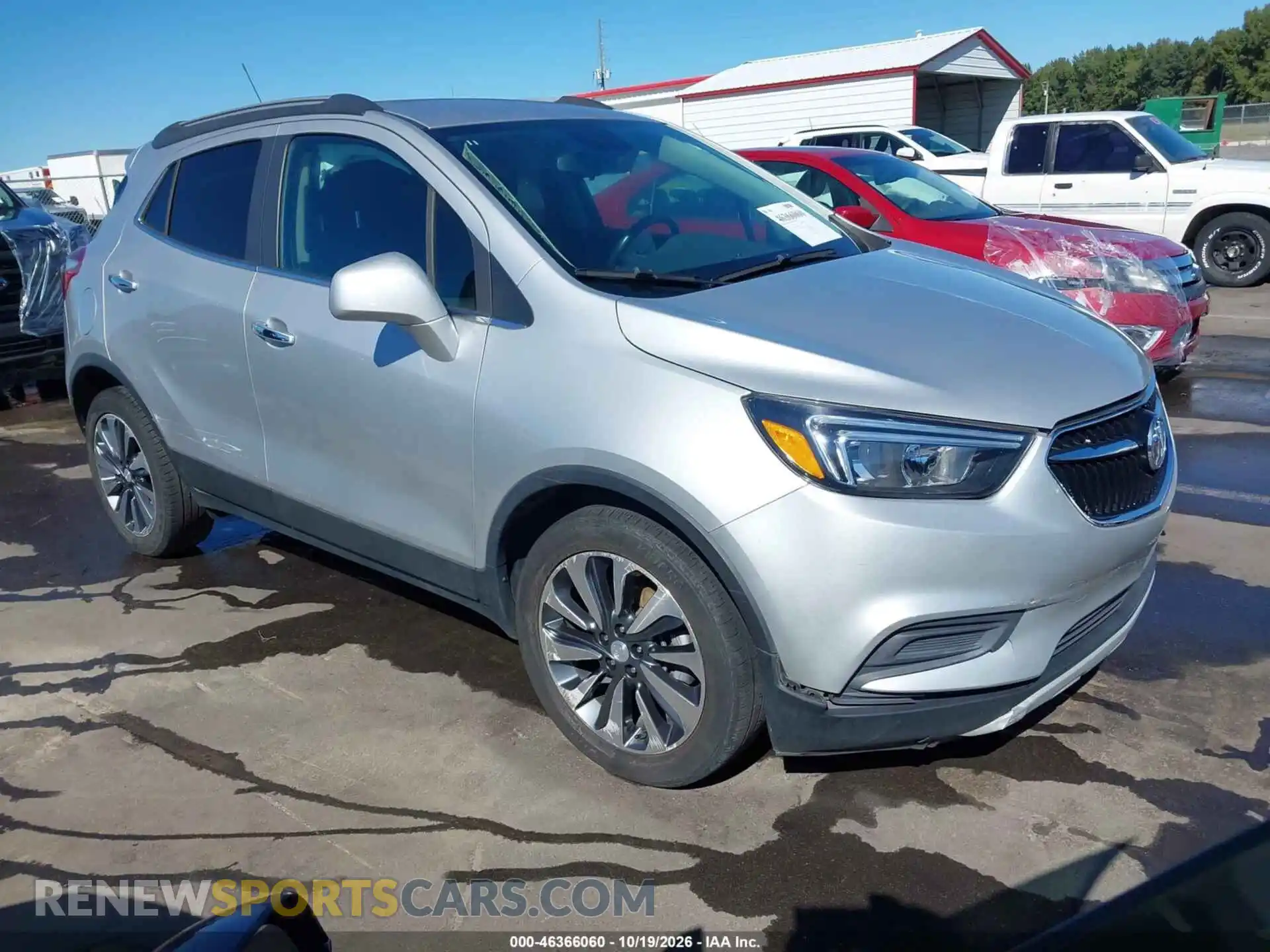 1 Photograph of a damaged car KL4CJASM8NB557227 BUICK ENCORE 2022