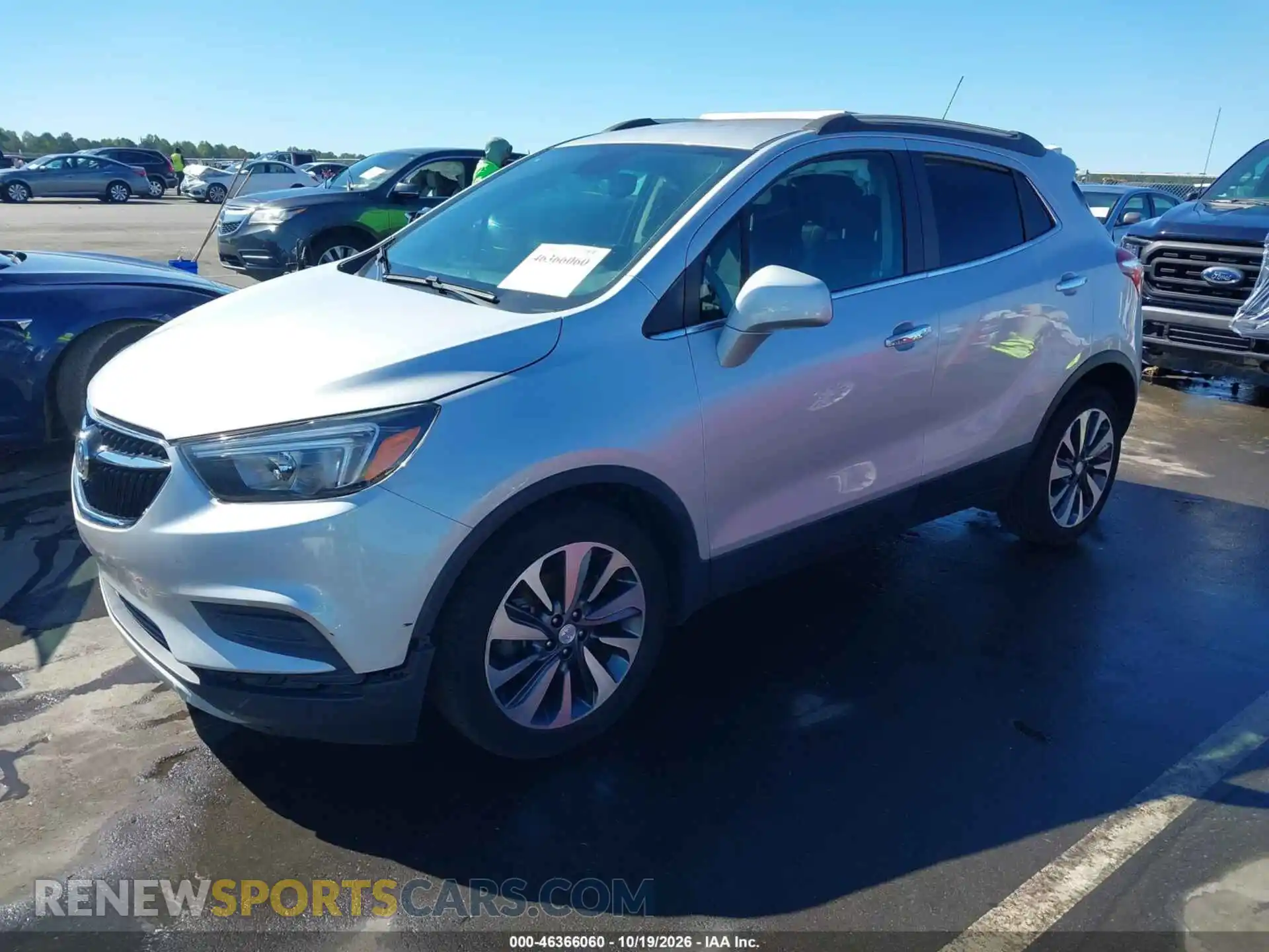 2 Photograph of a damaged car KL4CJASM8NB557227 BUICK ENCORE 2022