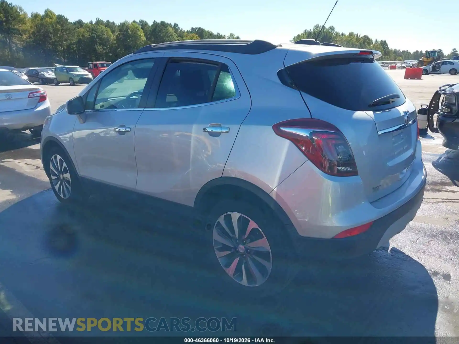 3 Photograph of a damaged car KL4CJASM8NB557227 BUICK ENCORE 2022