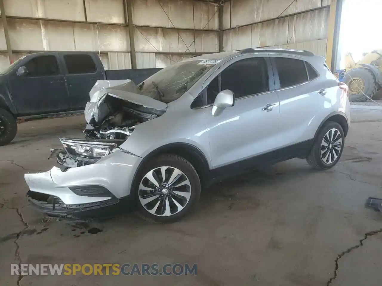 1 Photograph of a damaged car KL4CJASMXNB548478 BUICK ENCORE 2022