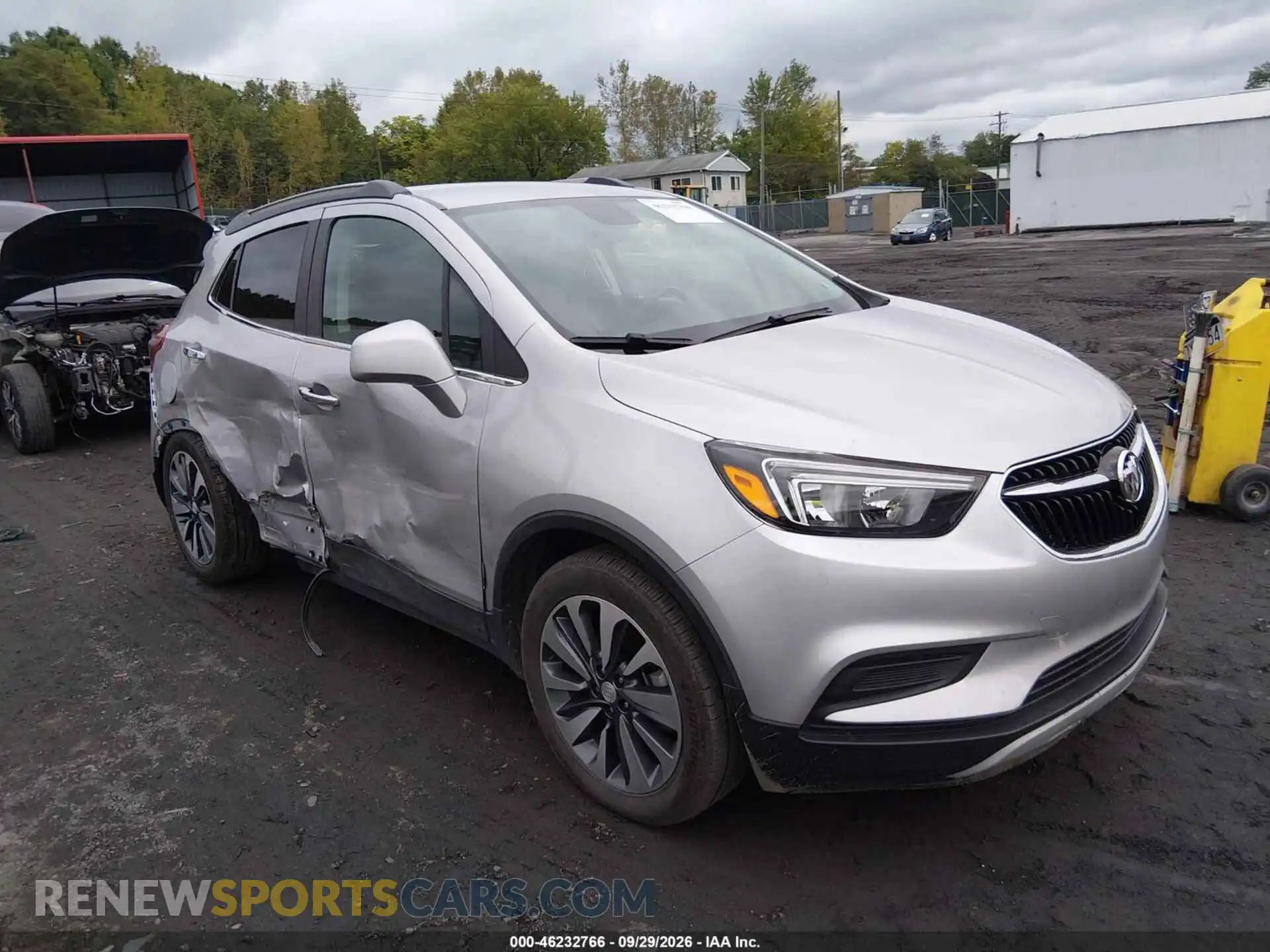 1 Photograph of a damaged car KL4CJESM0NB531440 BUICK ENCORE 2022