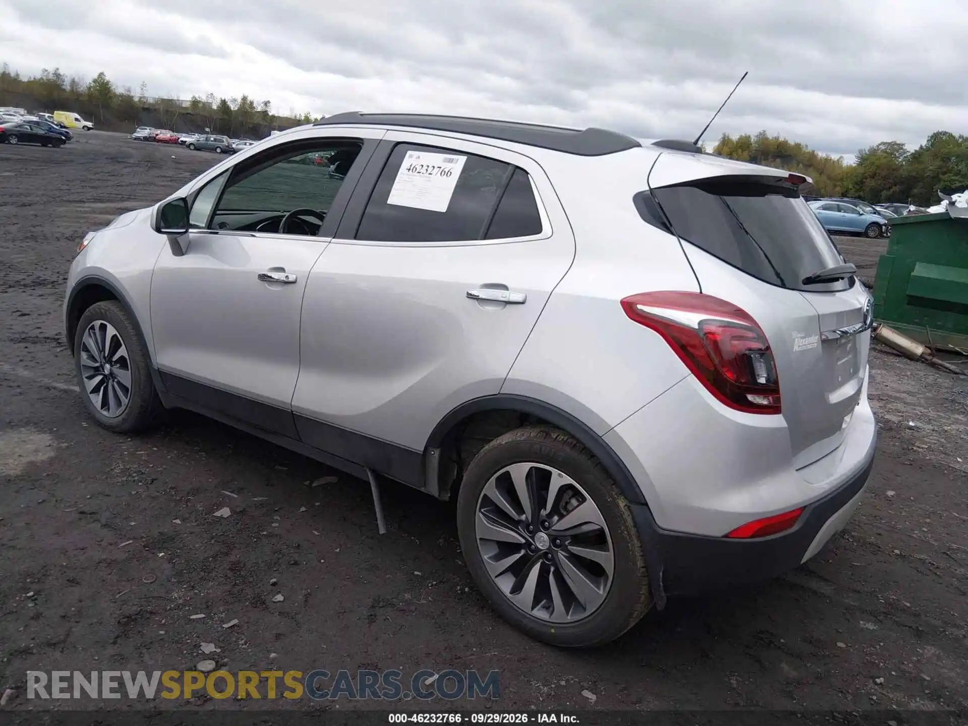 3 Photograph of a damaged car KL4CJESM0NB531440 BUICK ENCORE 2022