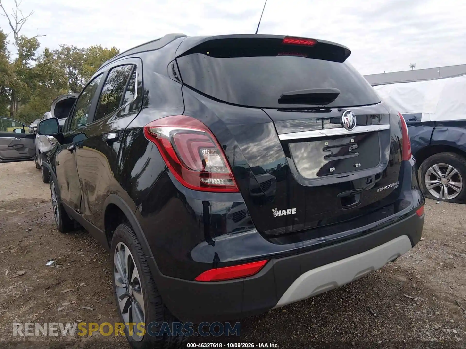 3 Фотография поврежденного автомобиля KL4CJESM0NB554457 BUICK ENCORE 2022