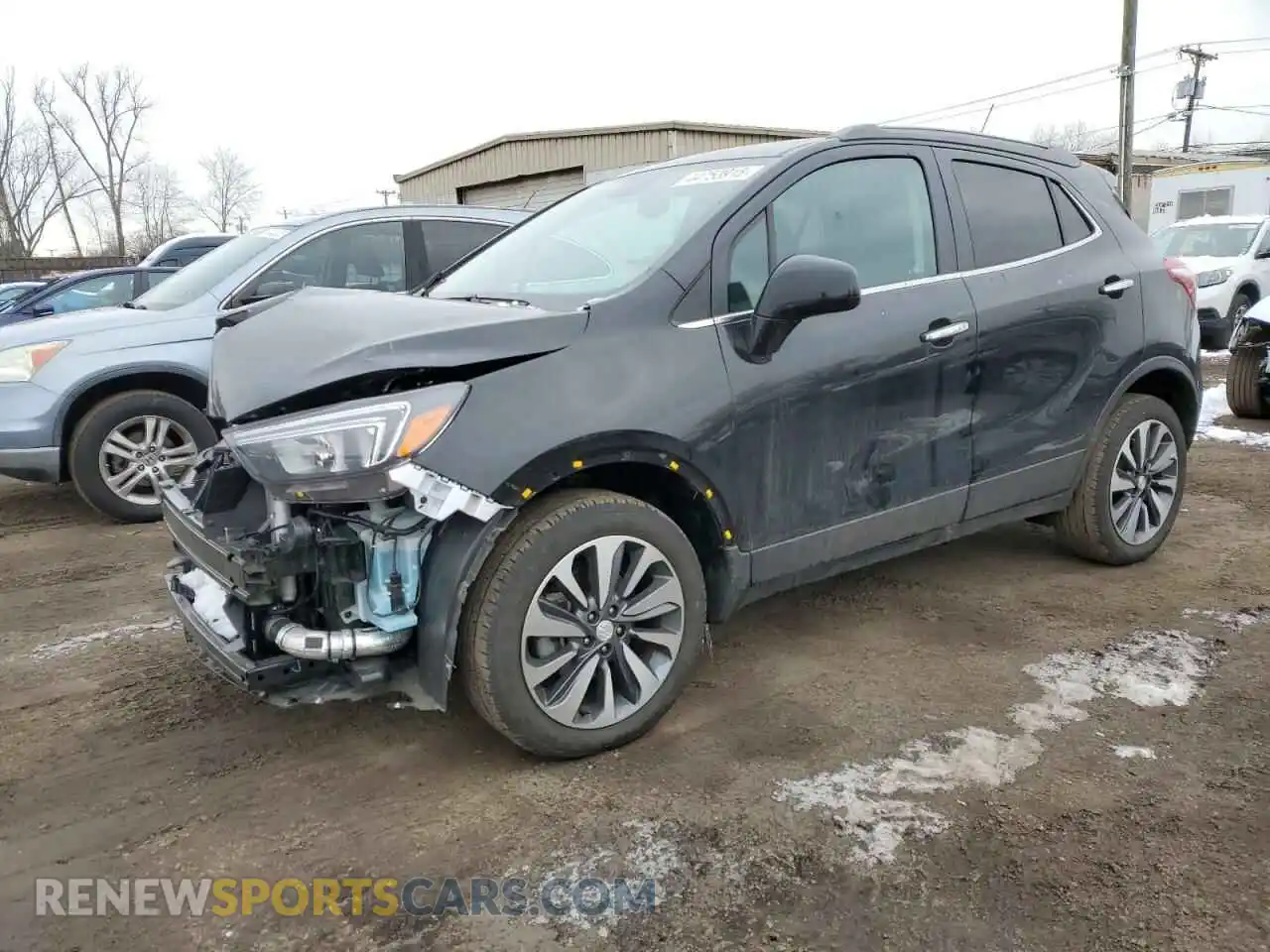 1 Photograph of a damaged car KL4CJESM0NB568309 BUICK ENCORE 2022