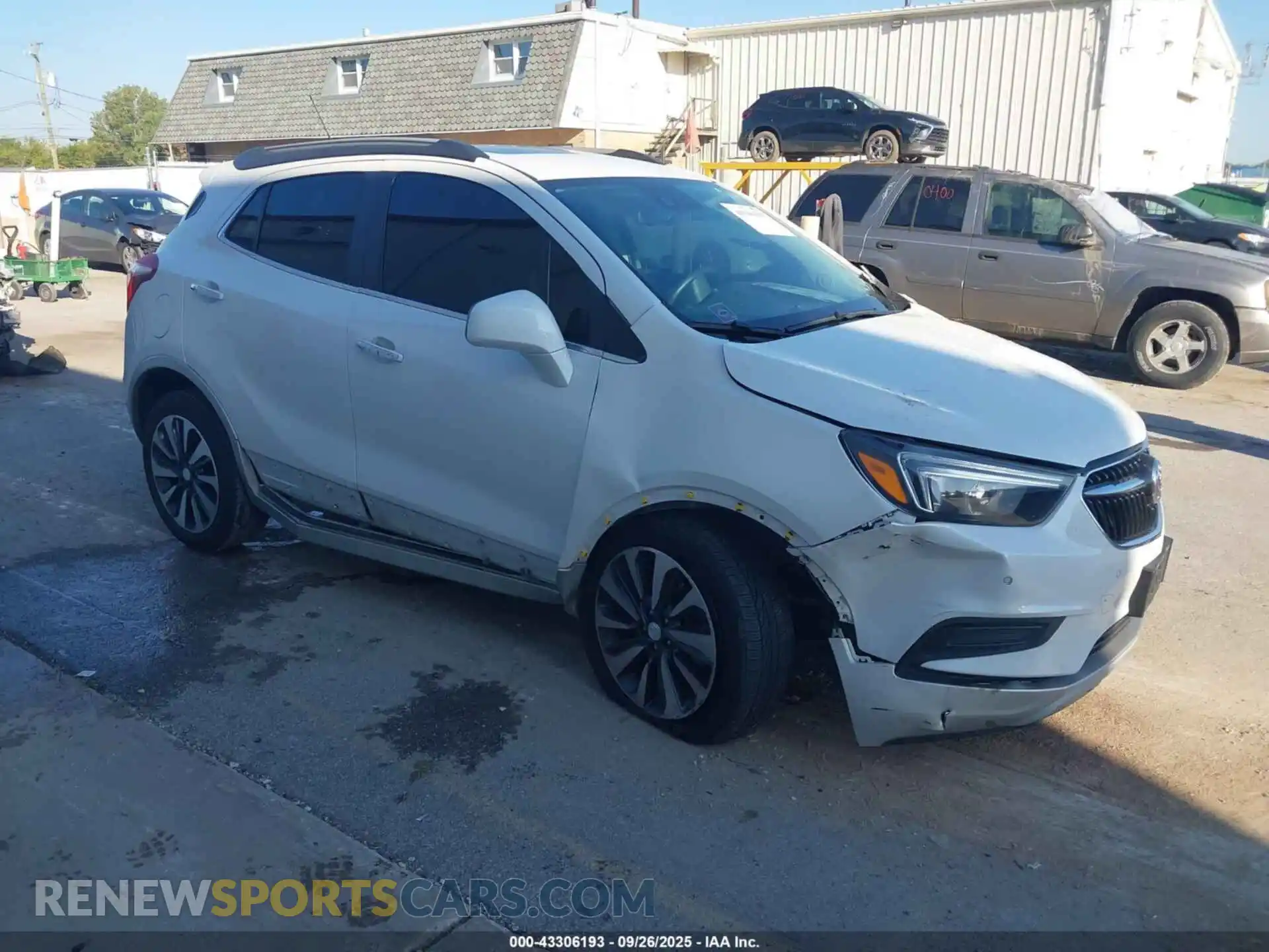 1 Photograph of a damaged car KL4CJESM1NB500004 BUICK ENCORE 2022