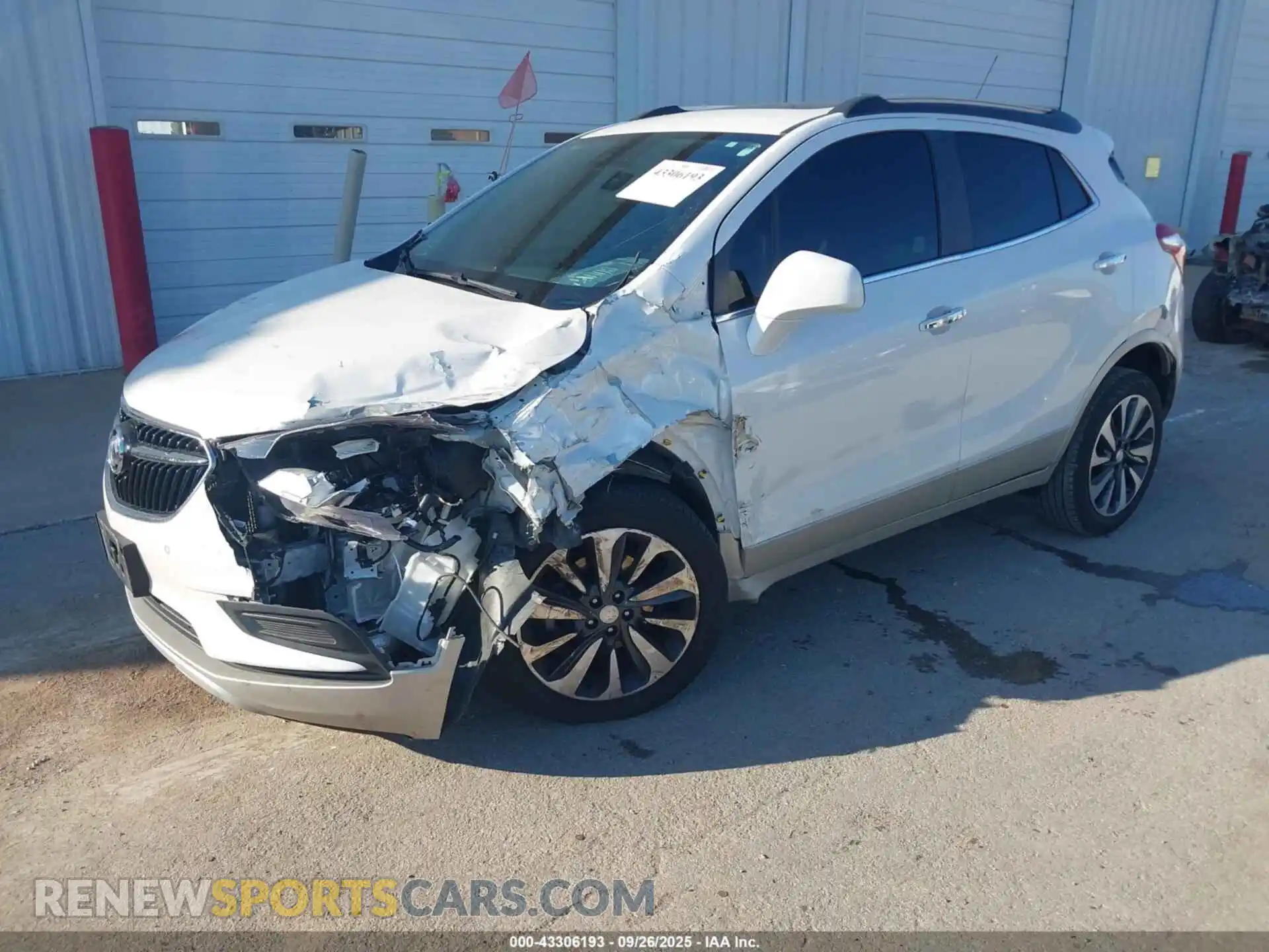 2 Photograph of a damaged car KL4CJESM1NB500004 BUICK ENCORE 2022