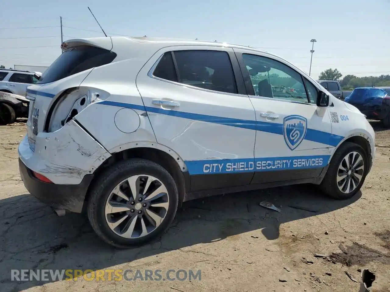 3 Photograph of a damaged car KL4CJESM1NB522245 BUICK ENCORE 2022
