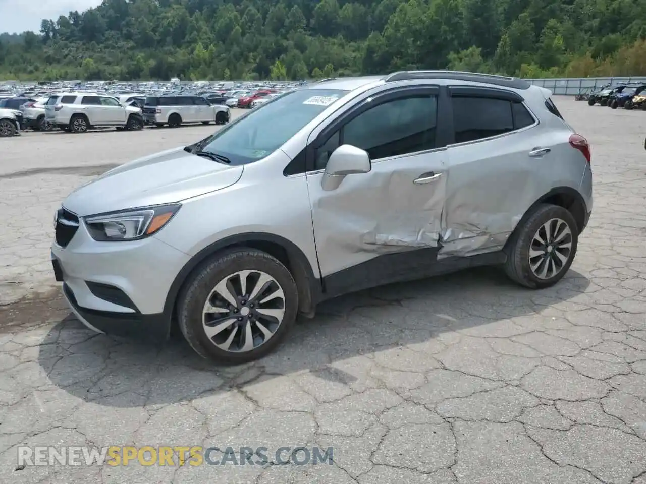 1 Photograph of a damaged car KL4CJESM1NB530569 BUICK ENCORE 2022