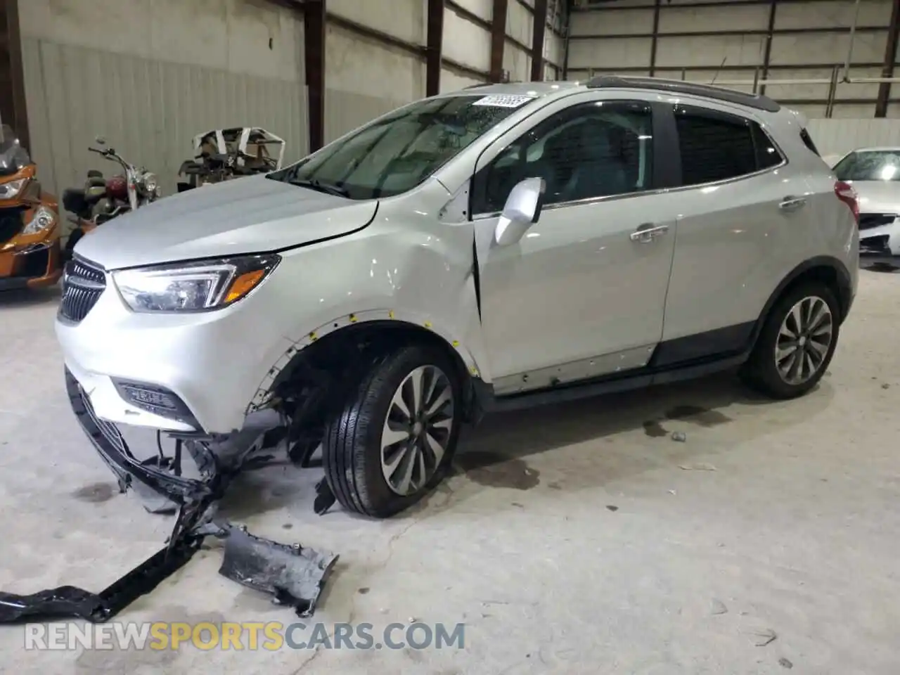 1 Photograph of a damaged car KL4CJESM1NB555259 BUICK ENCORE 2022