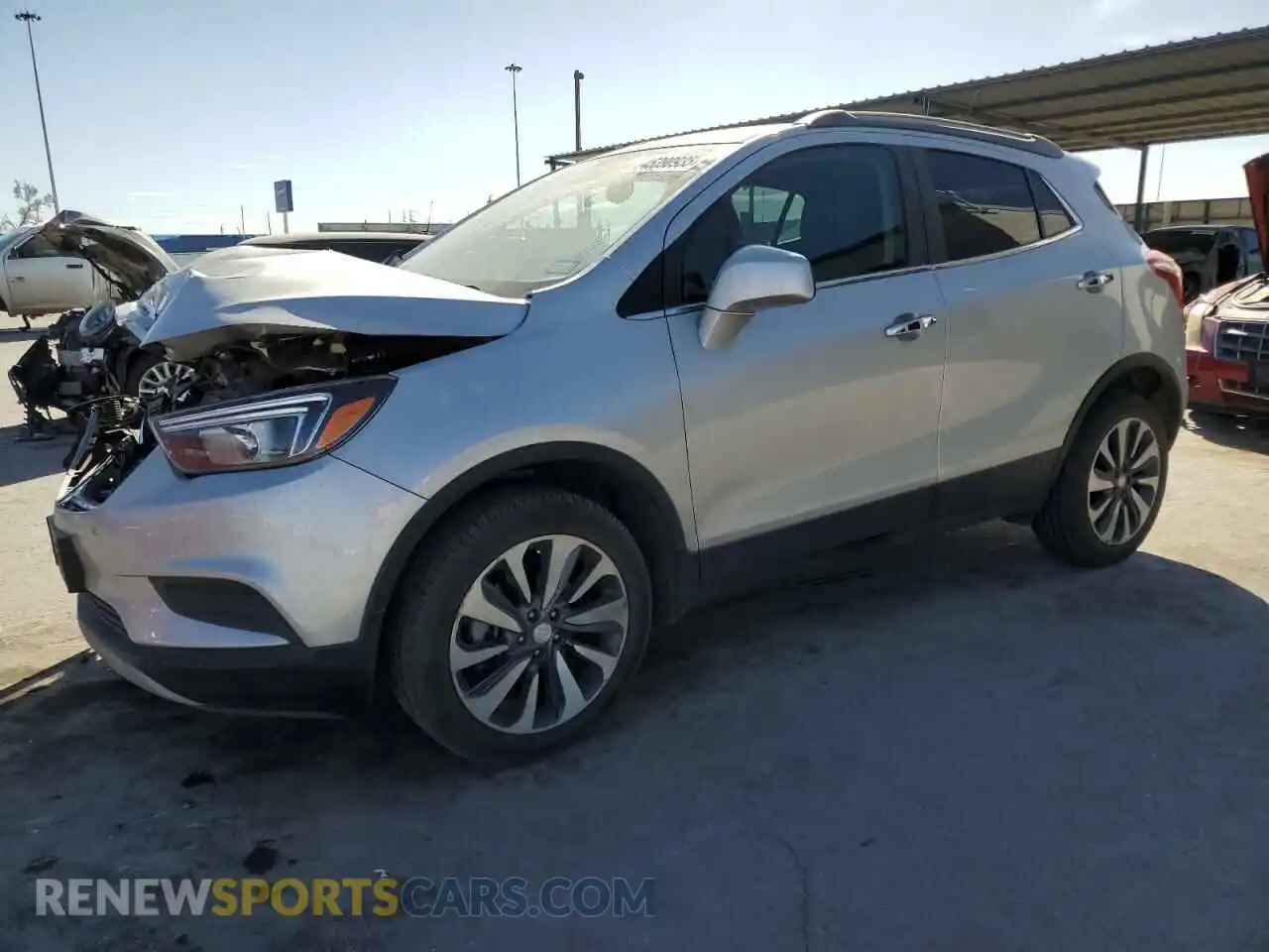 1 Фотография поврежденного автомобиля KL4CJESM1NB560025 BUICK ENCORE 2022