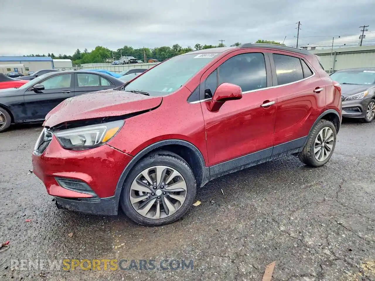 1 Photograph of a damaged car KL4CJESM1NB561983 BUICK ENCORE 2022