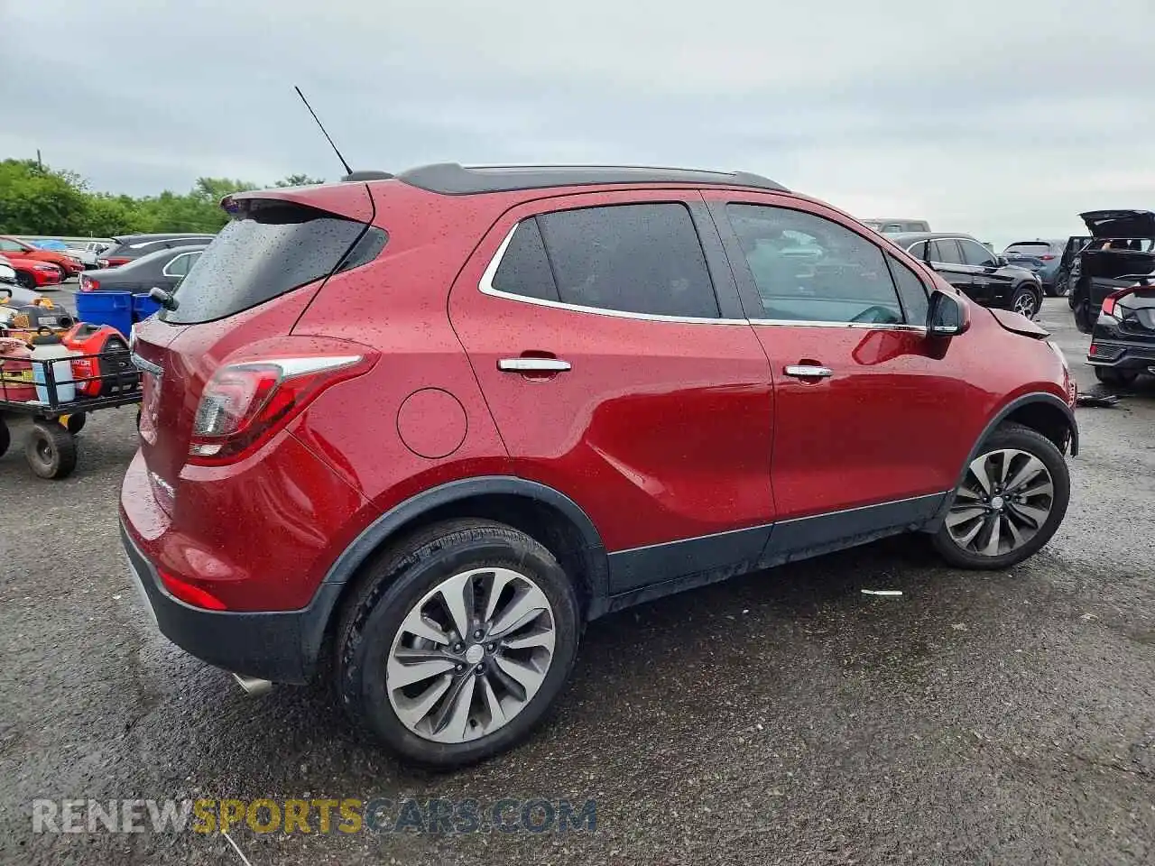 3 Photograph of a damaged car KL4CJESM1NB561983 BUICK ENCORE 2022
