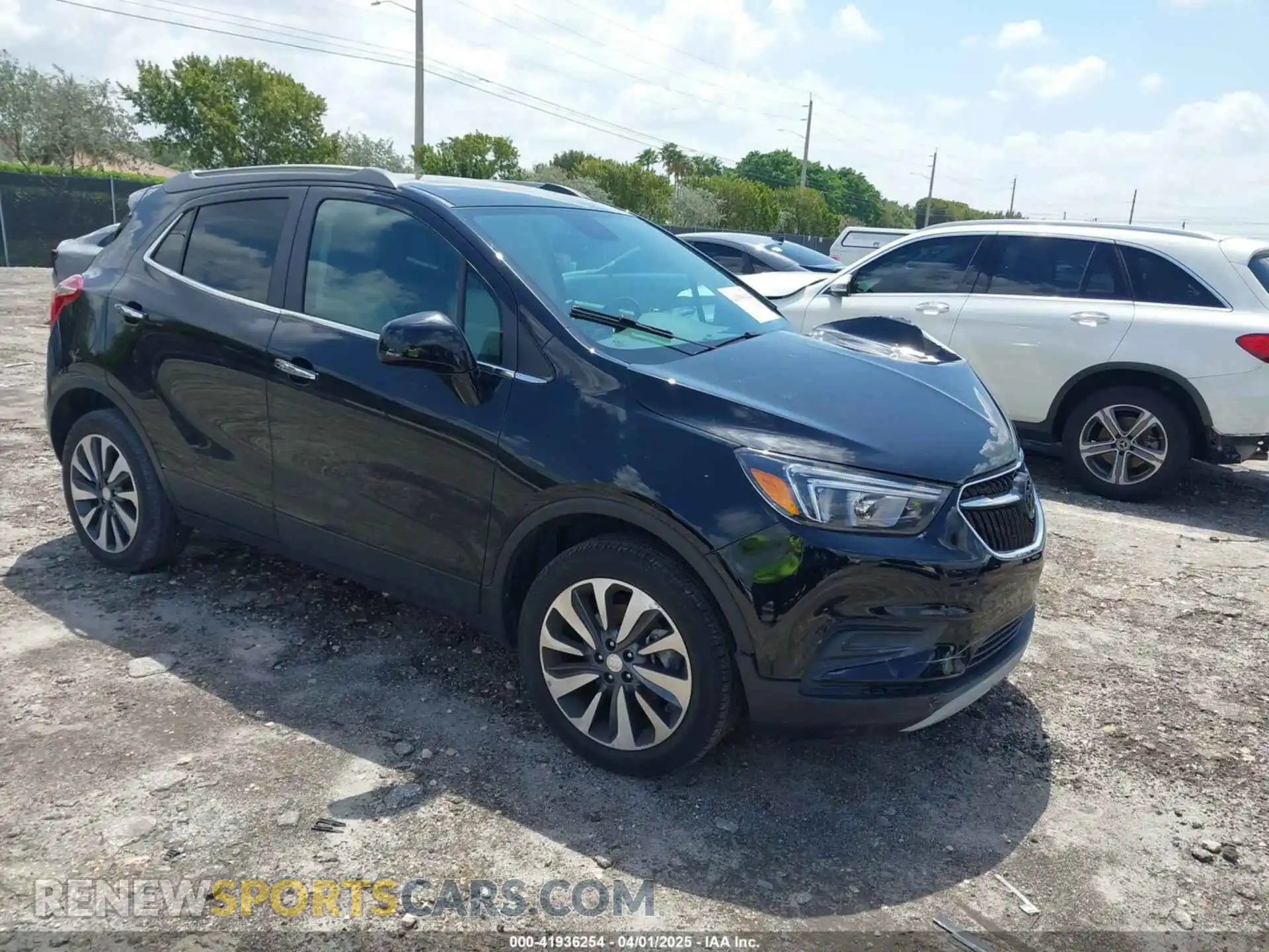 1 Photograph of a damaged car KL4CJESM2NB506555 BUICK ENCORE 2022