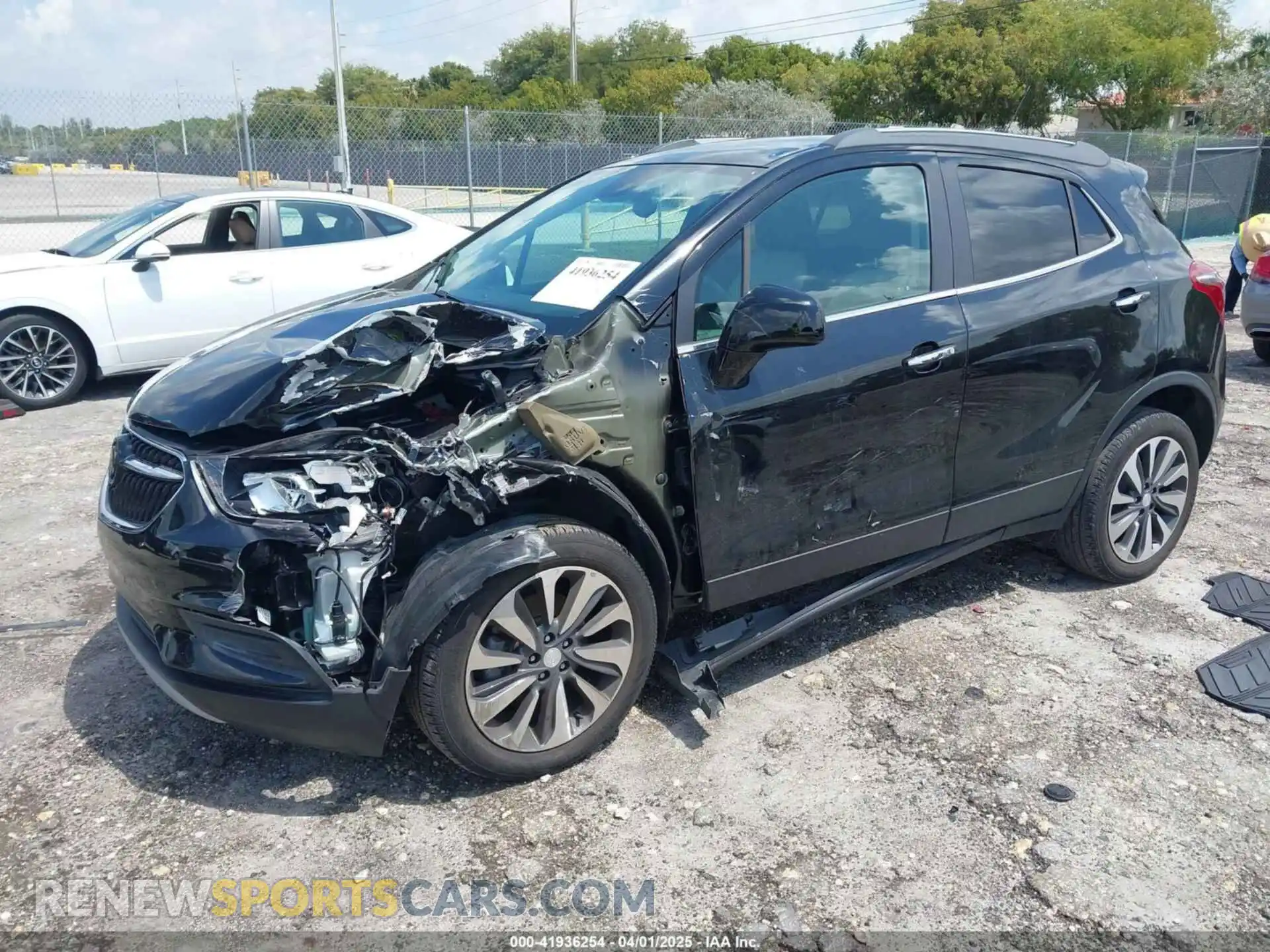 2 Photograph of a damaged car KL4CJESM2NB506555 BUICK ENCORE 2022